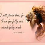 Psalm 139:14 Wall Print