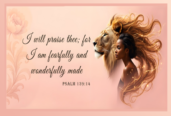 Psalm 139:14 Wall Print